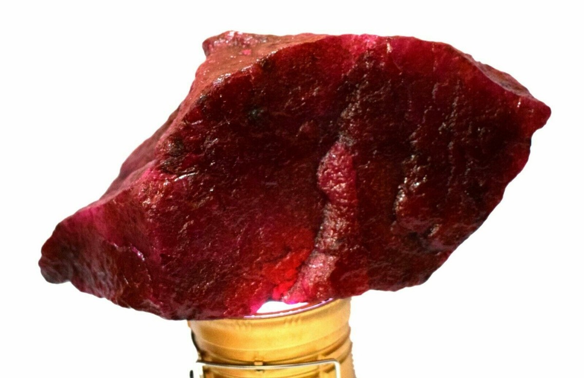 rubyページ Dyed 1282.0 Ct PULS Red Ruby Natural African Certified
