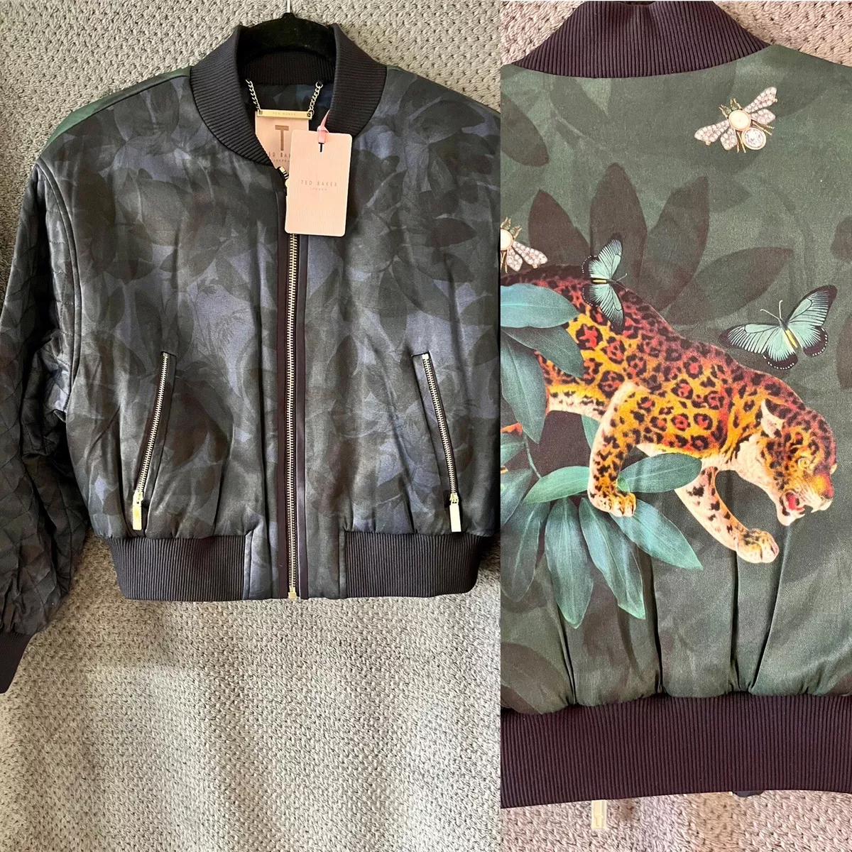 Ted baker shop ladies bomber jacket