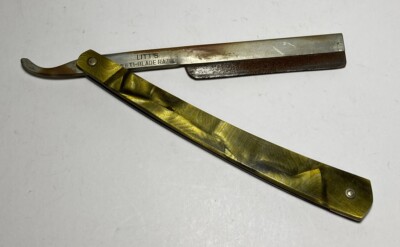 Antique Litt's Straight Razor Multi-Blade Razor Spencer IA
