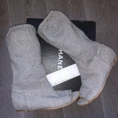 Authentic CHANEL Grey 