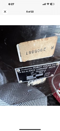 Vtg.rc-7 Robot Coupe Food Processor Blades And Access - Picture 3 of 24