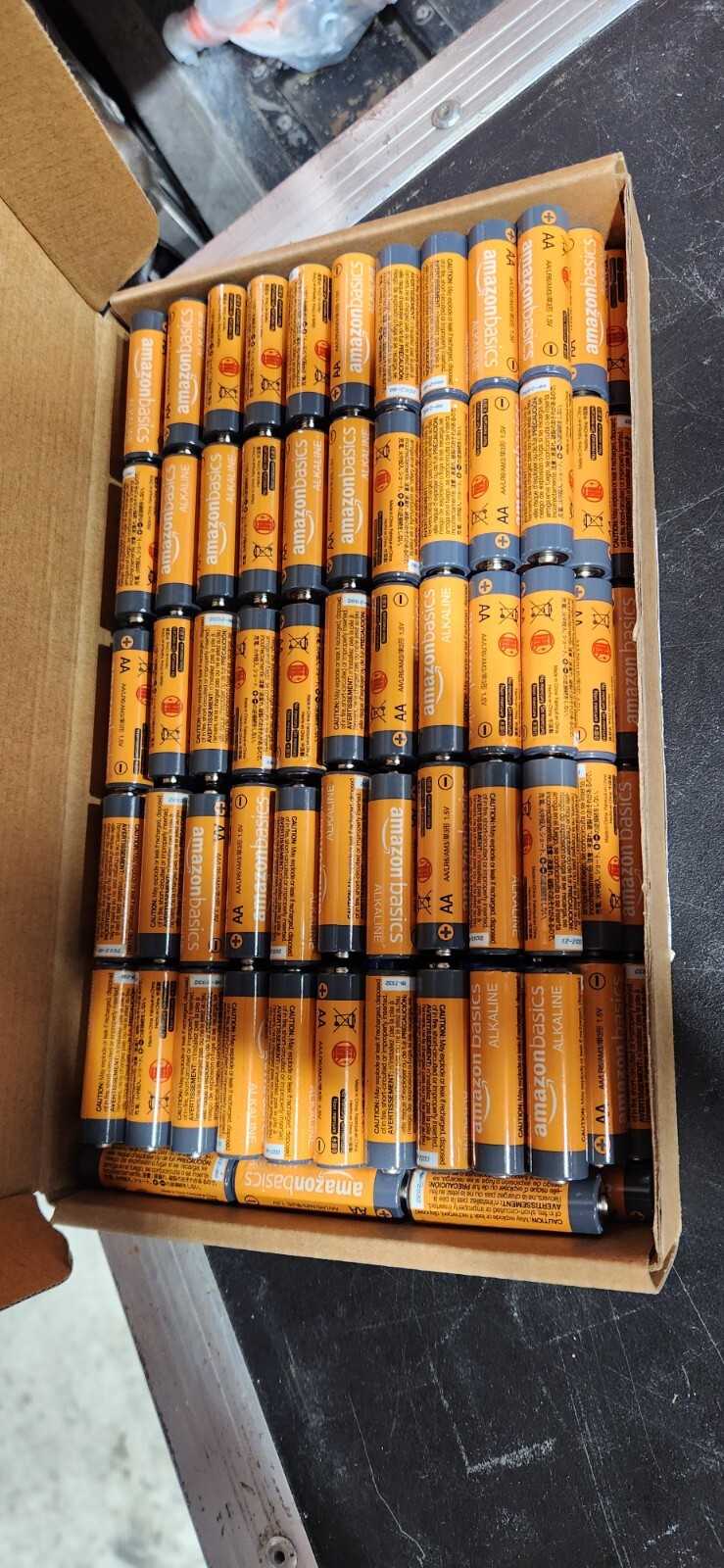 AA batteries - About 600, Used 50ish%-image