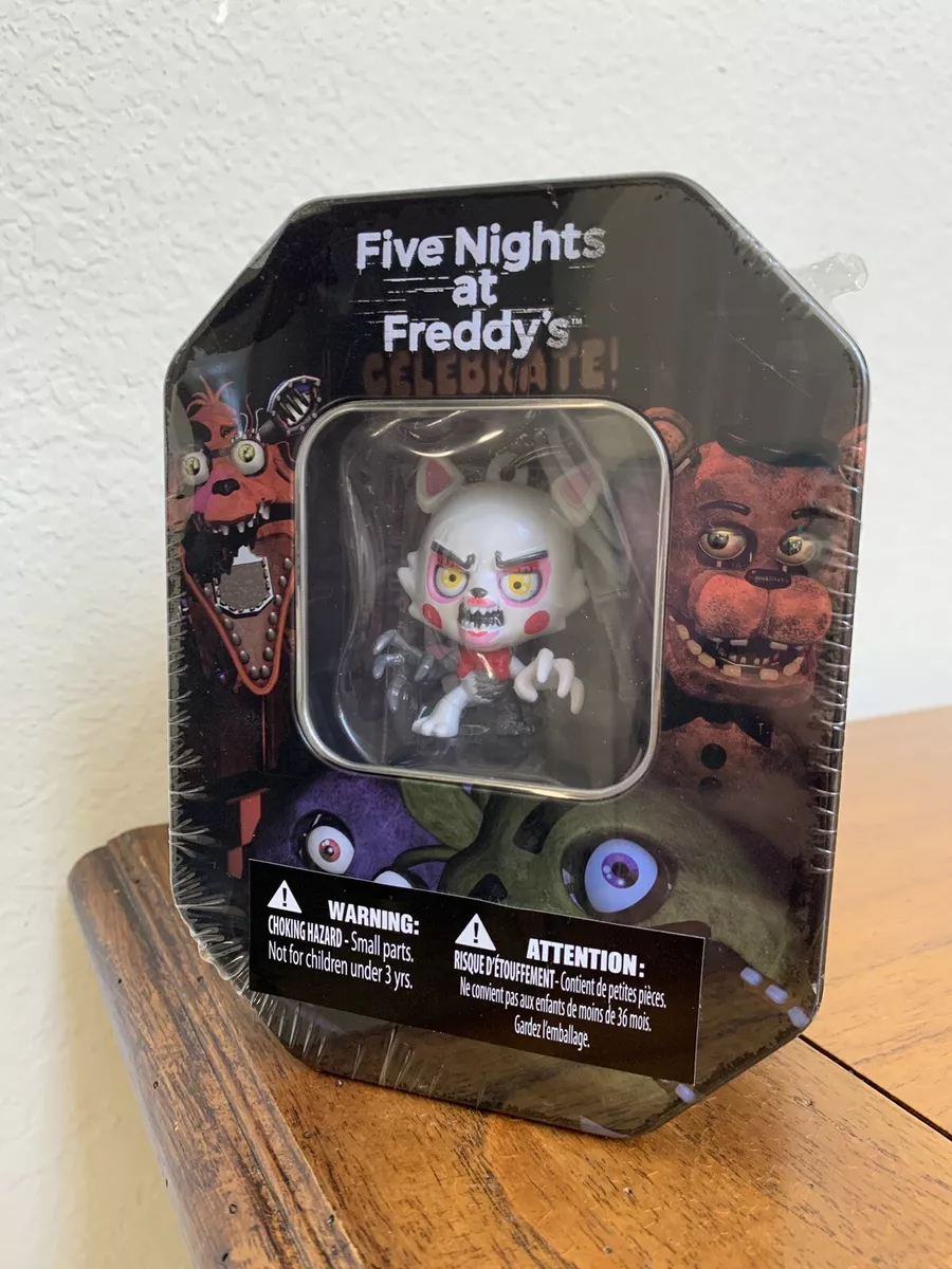 Five Nights at Freddy's Collectable Dog Tag Trading Card and Key Chain Tin  Set