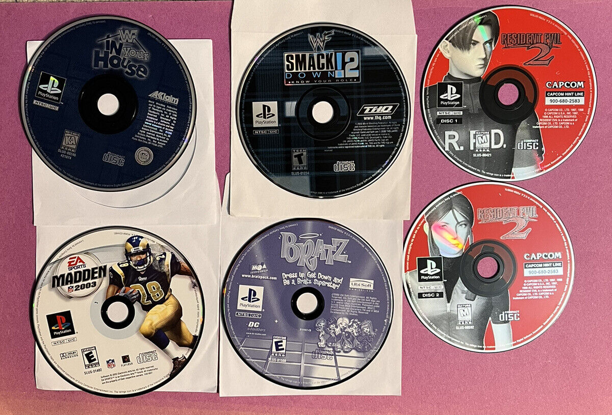 PS1 Playstation 1 Games - You pick  Disc Only!!  