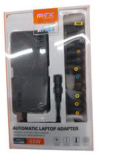 Universal Laptop Computer Charger 65W 220Cm With 11 Connectors
