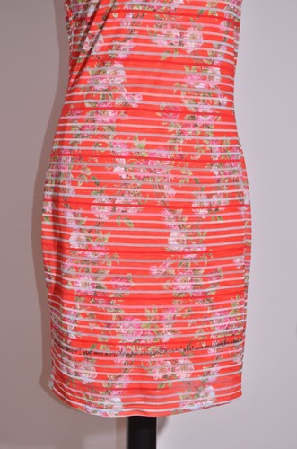 BNWT Desigual Womens Esther Rep Red Short Sleeve Lined Dress Size L UK14 - Picture 3 of 6