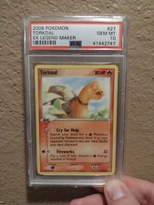 Torkoal 27/92 Rare EX Legend Maker PSA 10 Pokemon card on eBay