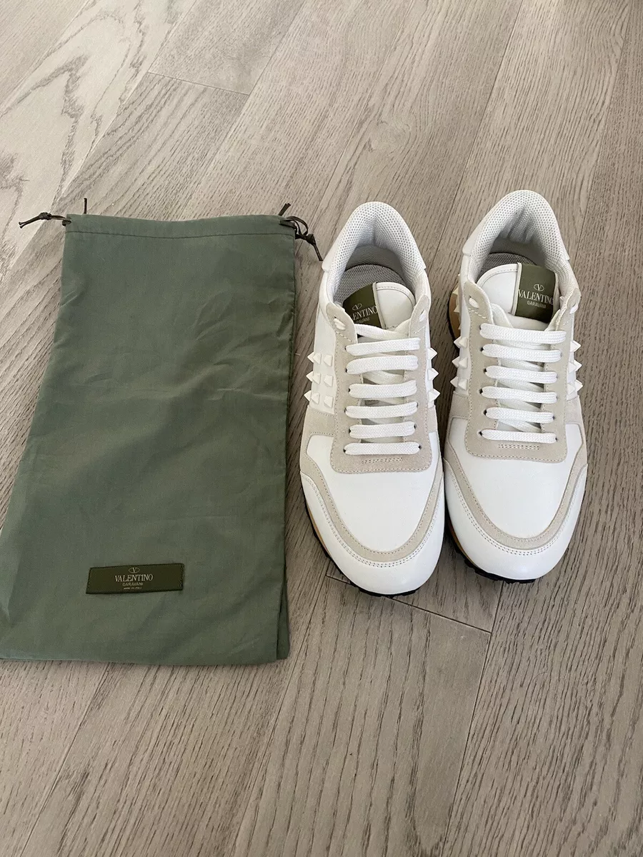 Valentino shoes men white cheap