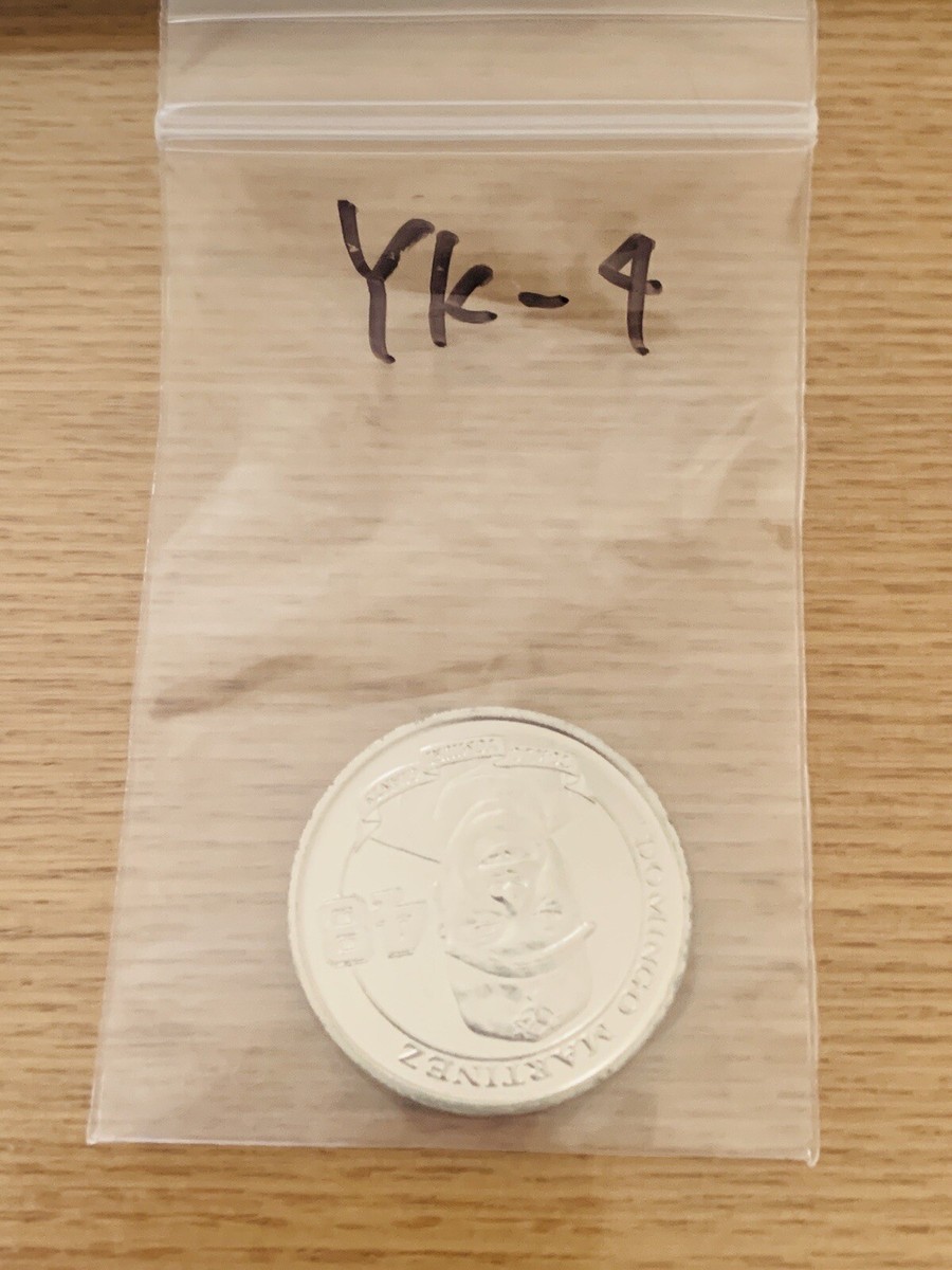 記念コイン 日本とアメリカの野球ヒーロー DOMINGO MARTINEZ GIANTS Japan Baseball Coin Medal From Japan