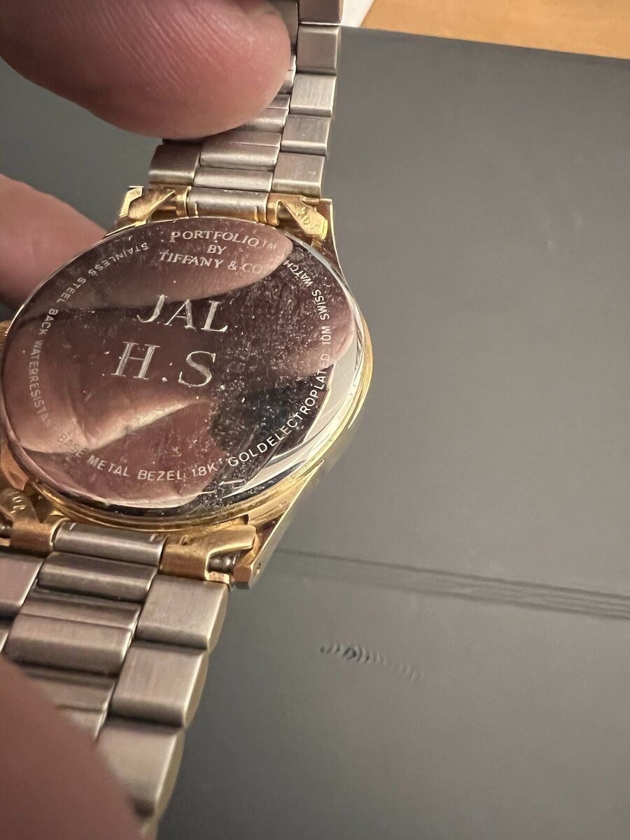 Portfolio Quartz Watch By Tiffany & Co | eBay Portfolio Quartz Watch By Tiffany & Co | eBay