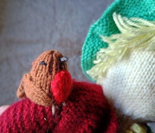 Hand Knitted Scarecrow - Picture 4 of 4