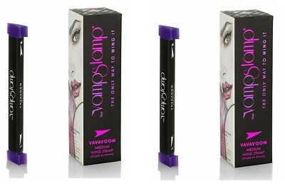 2 x Vamp Stamp VaVaVoom Med. Winged Eyeliner Stamp - Cosmetic Applicator Infalli