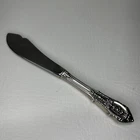 Wallace Rose Point Sterling Silver Master Butter Knife - 6 5/8" - No Monogram