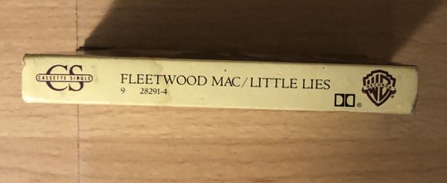 Used Broken Defective 1987 Fleetwood Mac Little Lies Ricky Cassette Tape Single - Picture 4 of 5