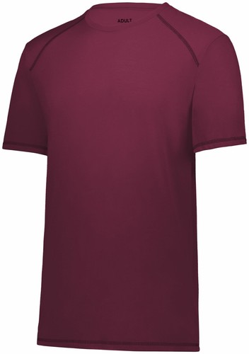 Augusta Sportswear 6843 Youth 100% Super Soft-Spun Polyester Crew Neck T-Shirt - Picture 8 of 14
