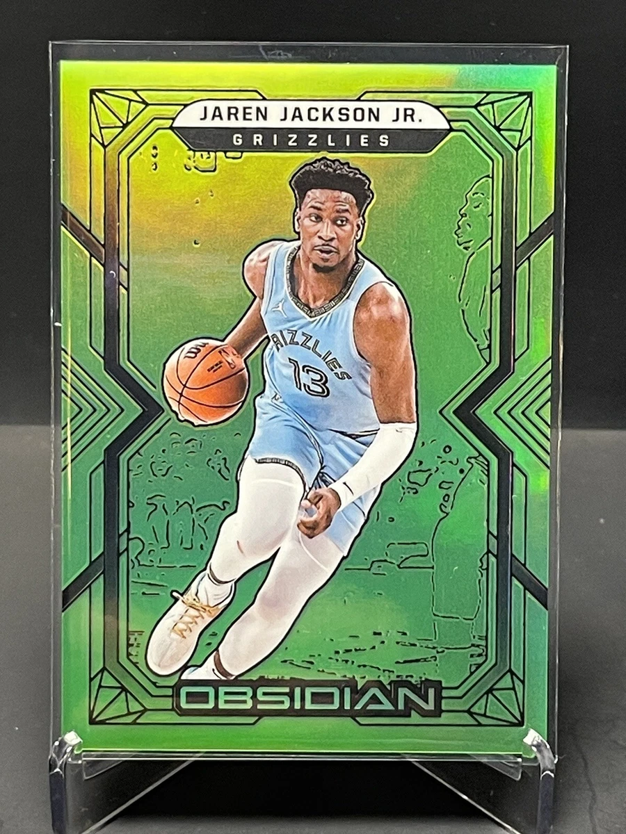 2021 22 Obsidian Jaren Jackson Jr. 61 Green Flood Grizzlies 13 25