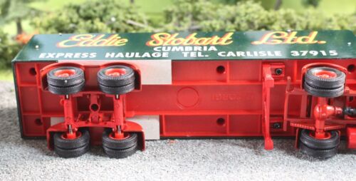 Corgi 13601 Eddie Stobart Foden S21 Mickey Mouse & Trailer VG FNQHotwheels U3687 - Picture 11 of 16