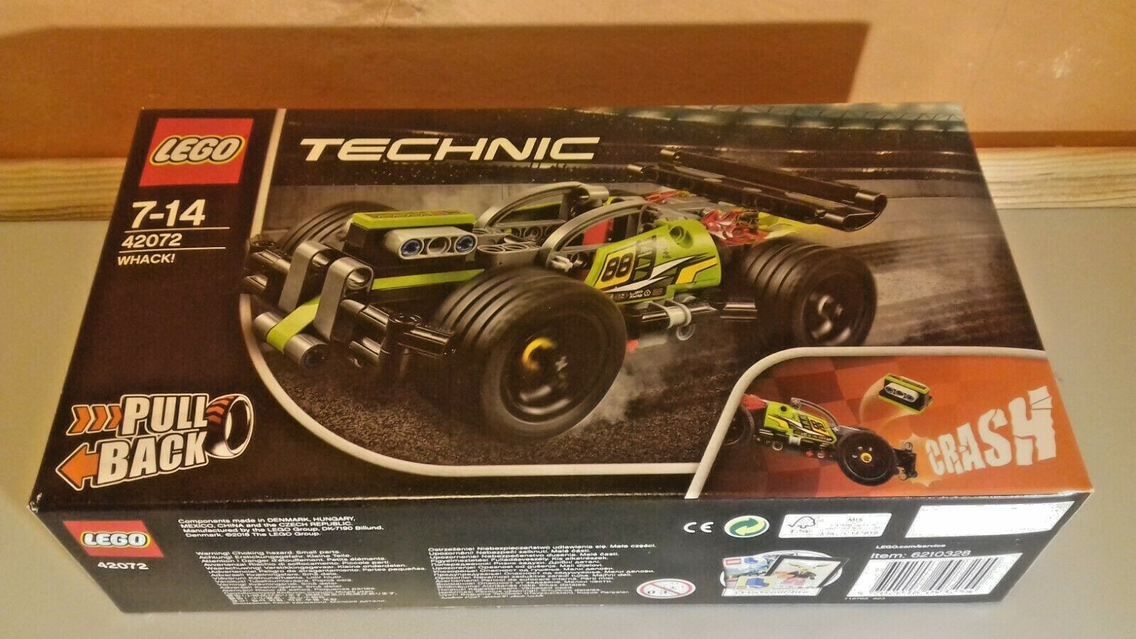 LEGO Technic 42072 TOUT FEU jeu de construction pour circuits de salon en famille