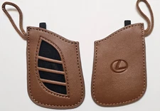Genuine  Lexus OEM Factory Key FOB Protector Gloves Cover Brown PT420-00184-L3