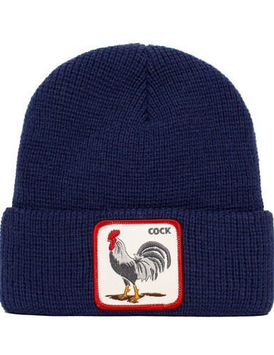 Goorin Bros The Farm Unisex Navy Morning Call Acryl Beanie Mütze - Bild 5 von 5