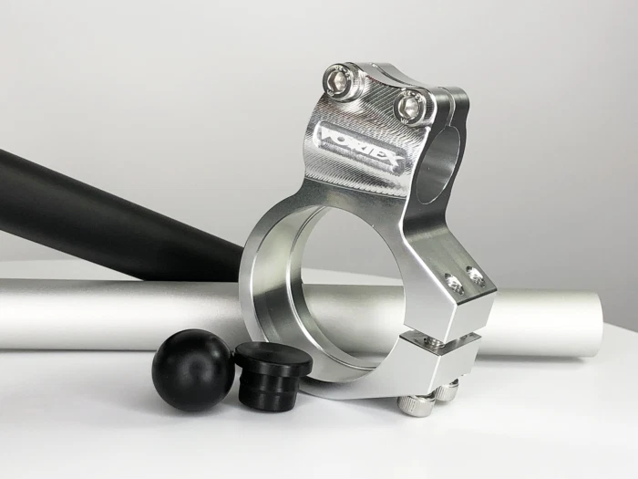 MANILLAR CLIP YAMAHA 1998-2019 R1 VORTEX RACING 50mm - plateado Foto 2 de 4