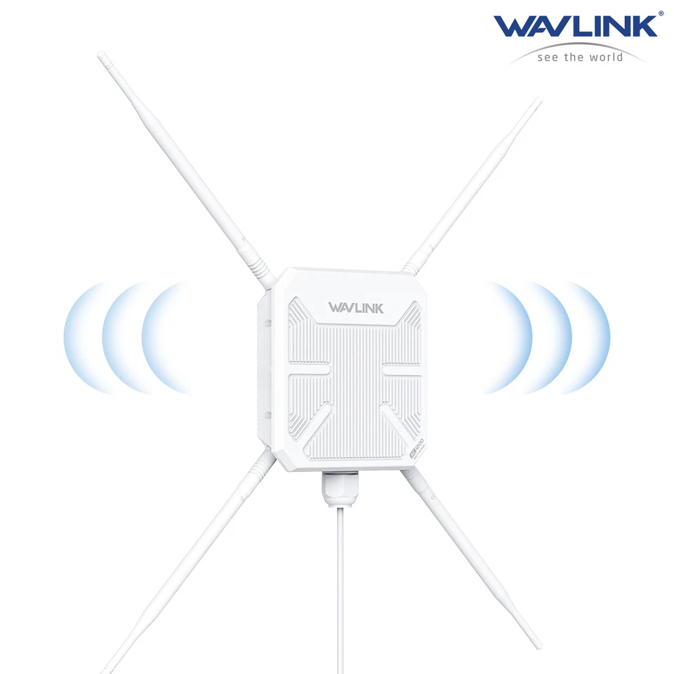 AERIAL HD8S AC1200 WiFi 5 Outdoor WiFi Extender Dual Band Access Point - Image 2 of 4