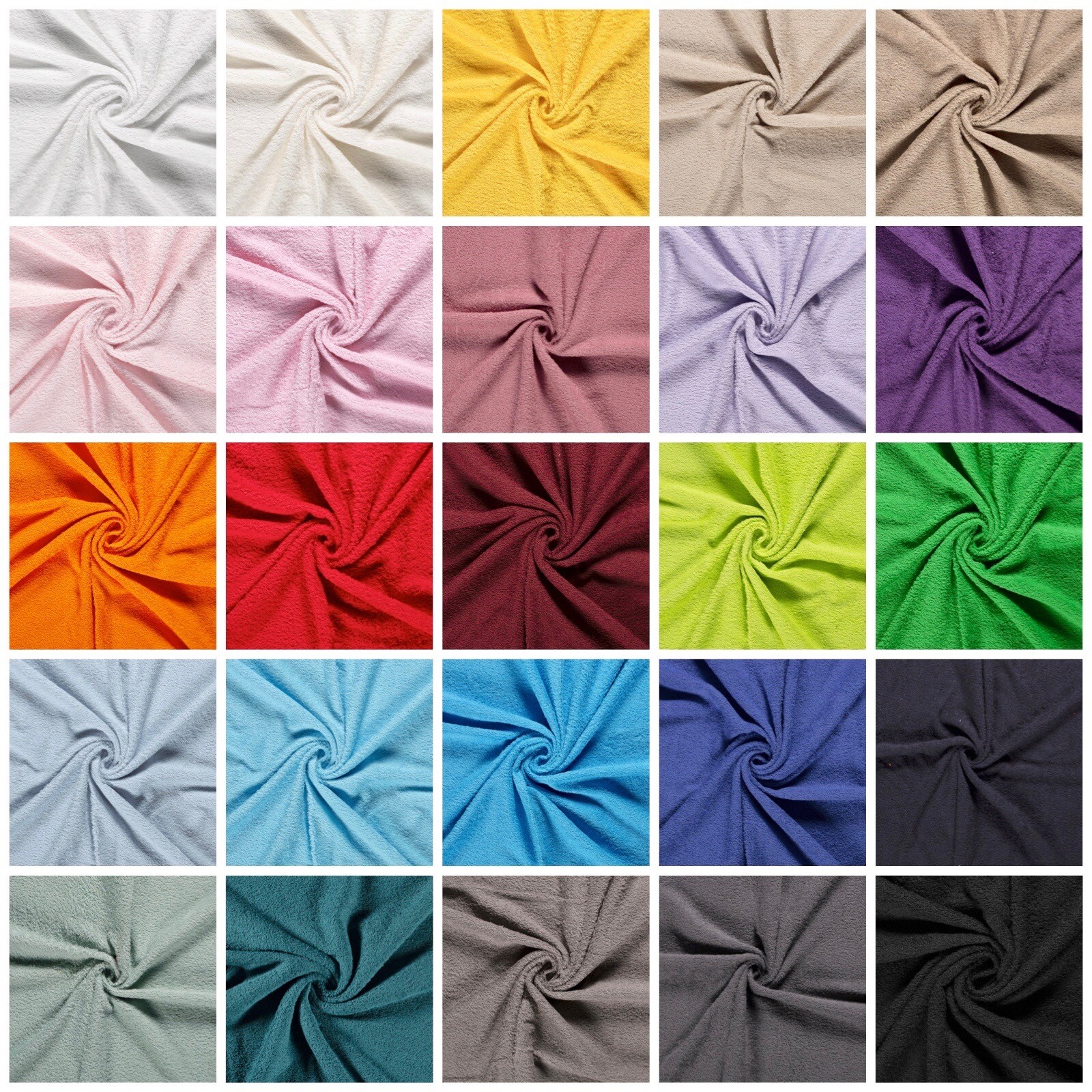 STRETCH Frottee Uni Schwarz | Schwarz | 1 | 6D 1 3 E - Foto 2