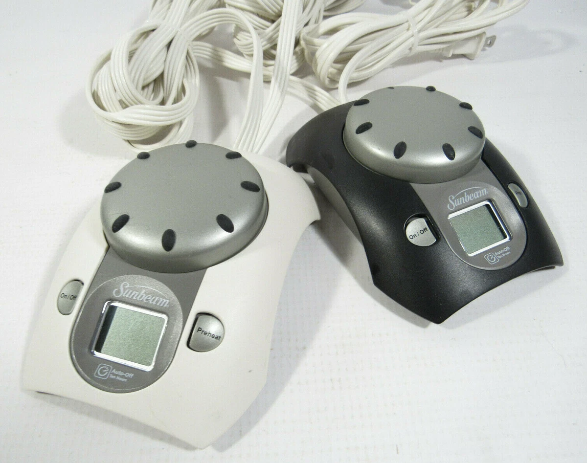 Sunbeam Dual Control For Electric Blanket Model PAC-259 Style G85KQ 2 | eBay