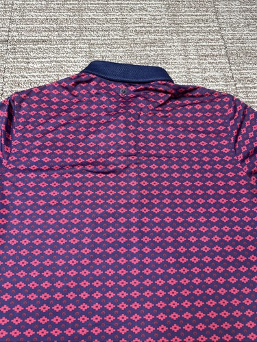 Greyson Golf Blue Red The Journey Polo Mens Size Medium - Picture 10 of 13