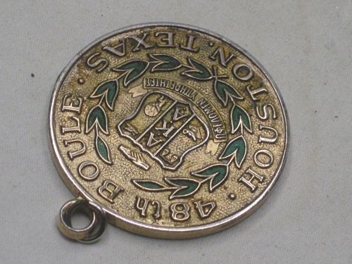 rare vintage 48th BOULE HOUSTON Alpha Kappa Alpha AKA pendant medal medallion - Picture 5 of 8