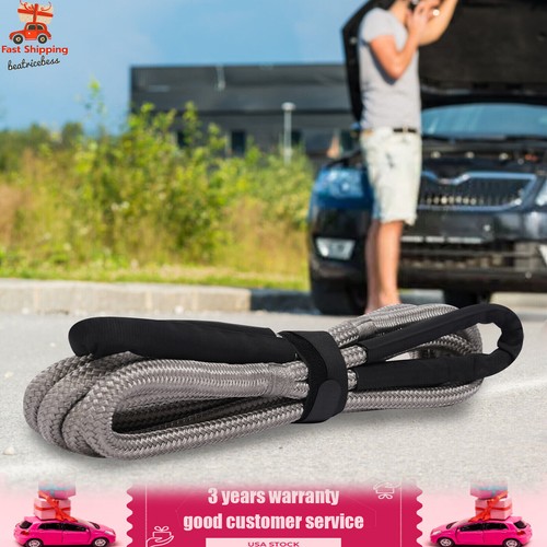 Road Recovery Kit Towing Ropes Recovery Rope w/ Shackles 6849.24kg/15100lbs - Foto 10 di 19