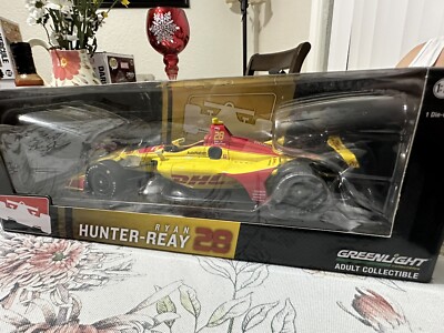 NIB 1:18 GREENLIGHT Indycar #28 DHL racing car RYAN HUNTER-REAY 2019 Indycar PN2