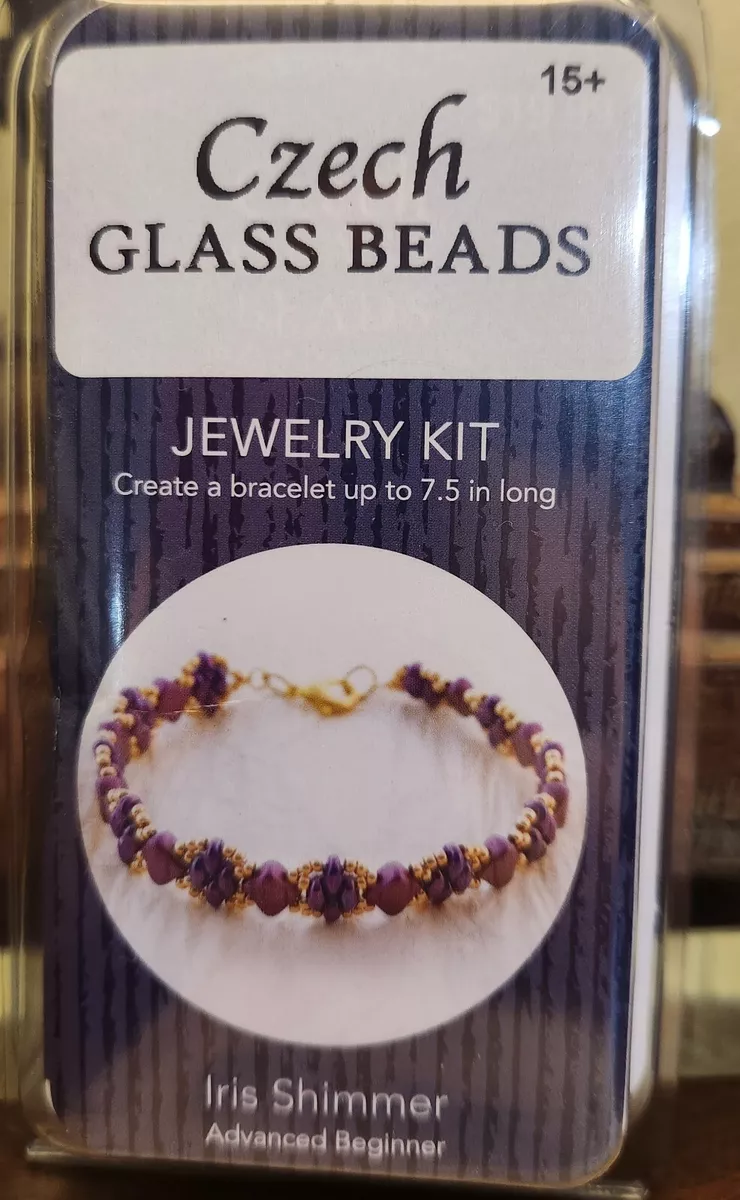 Bracelet Kit Glass Beads 