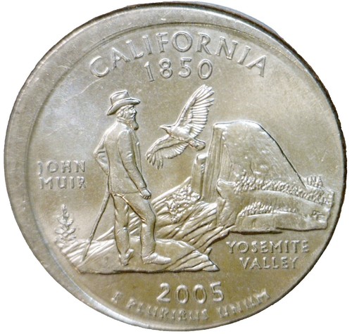 2005-D California State Quarter 25cent Coin from US Mint Bag