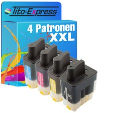 4 Patronen XL für Brother LC900 DCP-105 C DCP-110 C DCP-115 C DCP-116 C DCP-117C