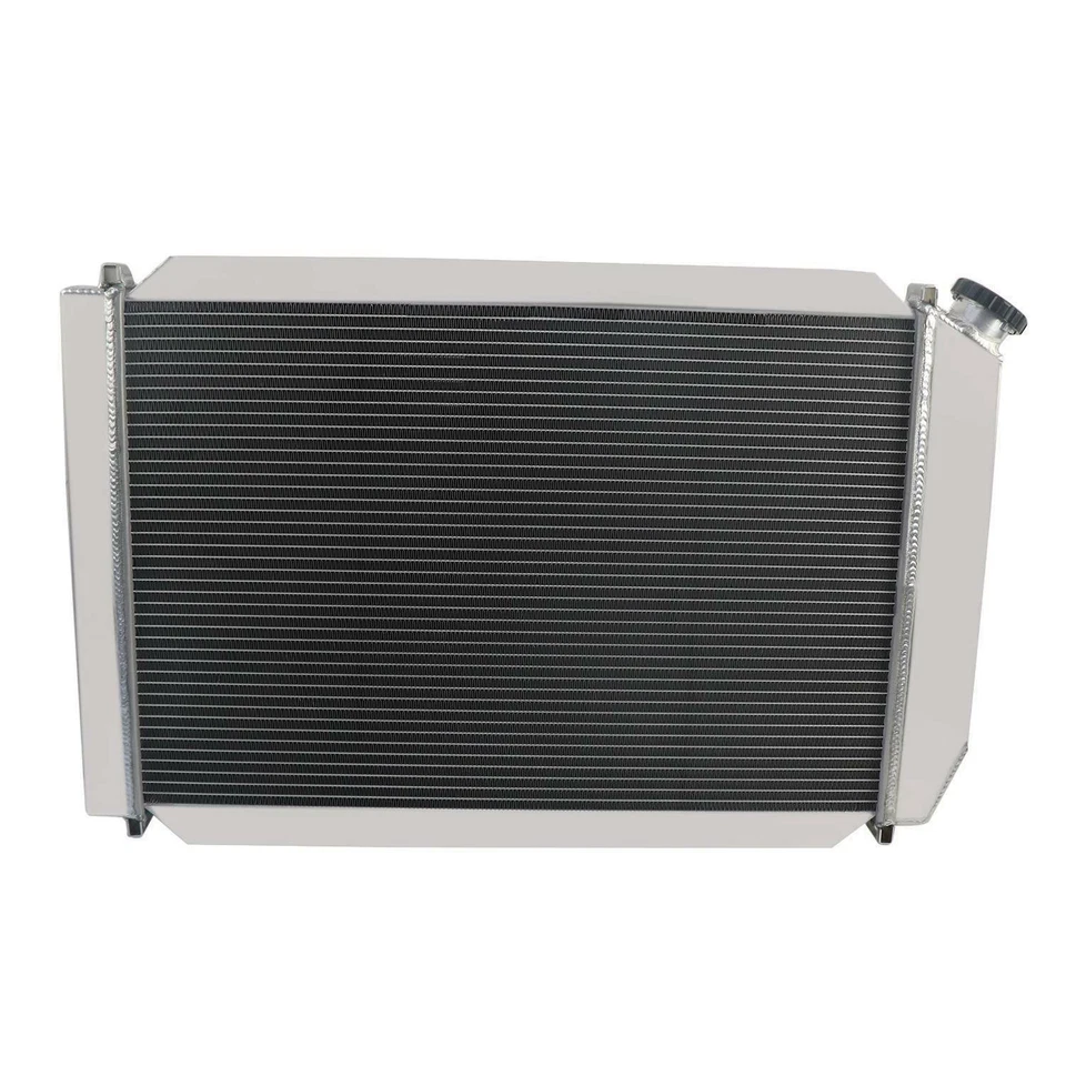 Radiador de 3 filas + ventilador de cubierta + relé para Ford Mustang GT/LX 1979-1993 5,0 L 302 V8 Foto 3 de 4