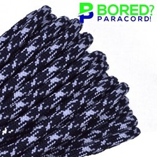 Black and White Camo - 100 FT - 550 Paracord Rope 7 strand Parachute Cord