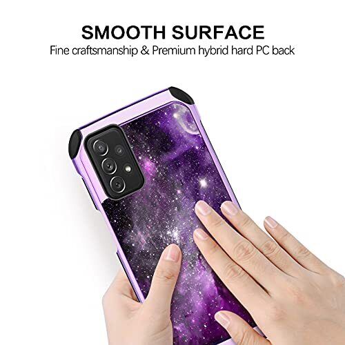 Samsung Galaxy A32 5G Hülle, Slim Fit Glow in The Dark 2 in C138-Nebula/Galaxy - Bild 6 von 8