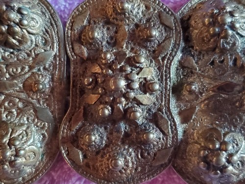 Antike osmanische Gürtelschnalle 19 Jh. - Bild 1 von 10