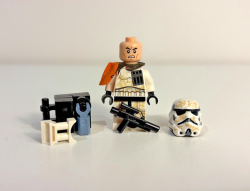 LEGO Star Wars Sandtrooper Squad Leader Minifigure Captain Trooper 75290 sw1132