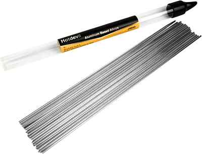 BLUEFIRE J4047 32 pcs Aluminum Silicon Brazing Alloy Rods TIG Gas Welding Solder