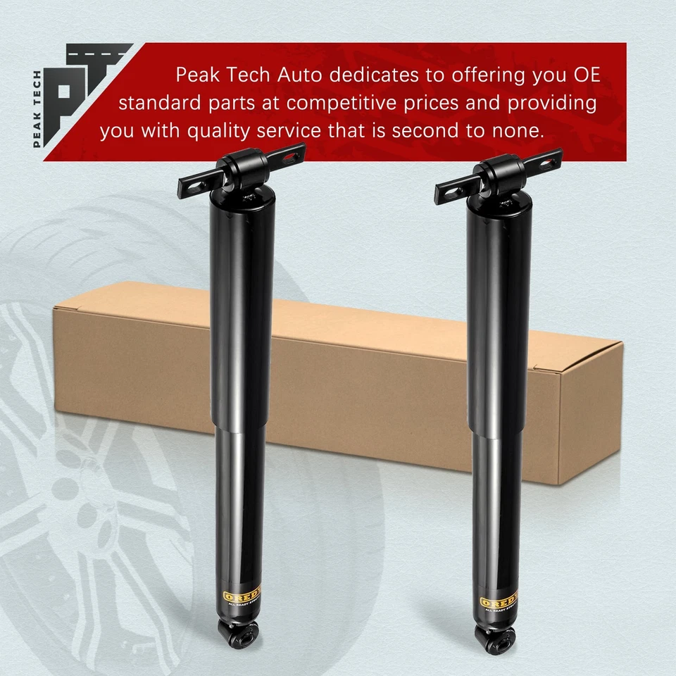 Rear Shock Absorbers for 2005-2017 Honda Odyssey Assembly Driver Passenger Side - Image 2 of 4