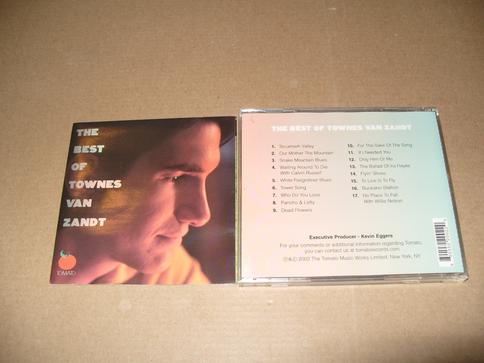 Townes Van Zandt - Best of [Tomato] (2002) CD + INLAYS EXCELLENT+ CONDITION