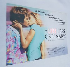 A LIFE LESS ORDINARY / Orginal UK Mini Quad 1997  40cm x 30cm