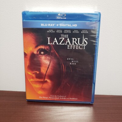 THE LAZARUS EFFECT HORROR BLU-RAY DIGITAL HD BRAND NEW FREE SHIPPING