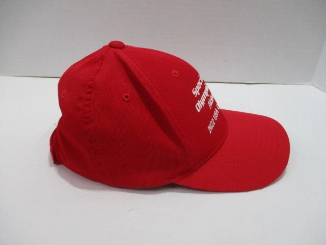 奥兰多特别奥林匹克帽成人 2022 红色棒球帽钩环背调节 — 第 4/4 张图片