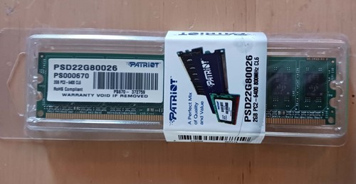 Patriot 2gb PC2 memory stick