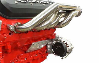 Ls Water Pump Alternator Bracket – Passenger Side, For Camaro With Remote Water Pump, Aluminum (551136-2) Ict Billet Ls