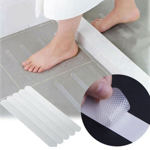 24x Floor Safety Tape Bath Shower Strips Grip Stickers Anti Slip Non Slip Pad