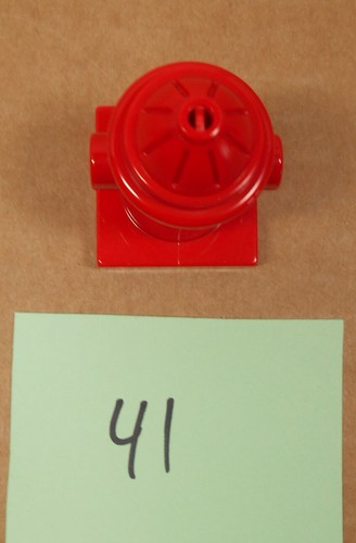 Duplo Lego Red Fire Hydrant G41 - Picture 2 of 4